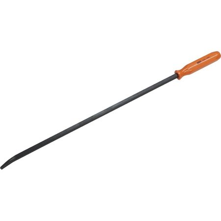 GRAY TOOLS 24" Screwdriver Handle Pry Bar, Curved Black Oxide Finish Blade 73524